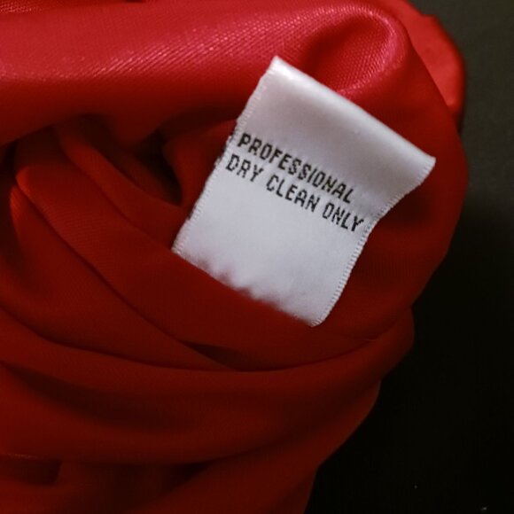 Mikael Aghal, Jersey‎ Knit Layered Party Dress in Red, Size 2, *NWT - Picture 12 of 16